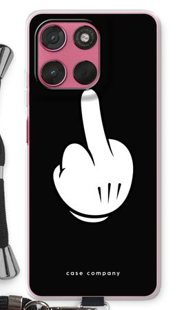 Middle finger black