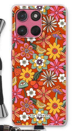 Retro Flowers - Red