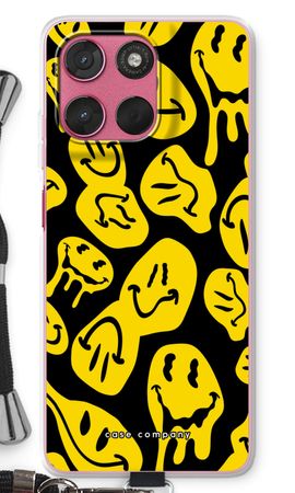 Melting smiley - Yellow