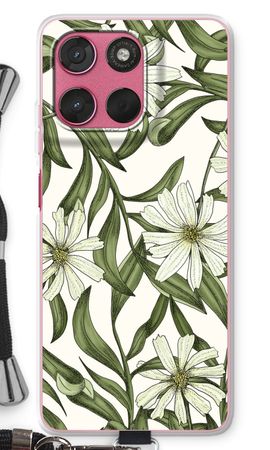 White flower pattern
