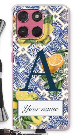 Monogram Blue tiles