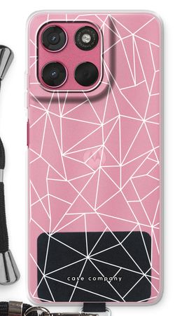 Geometric lines white