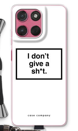Don't give a shit