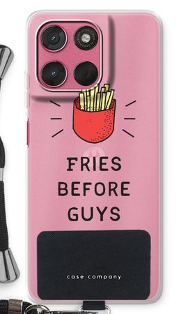 Fries before guys