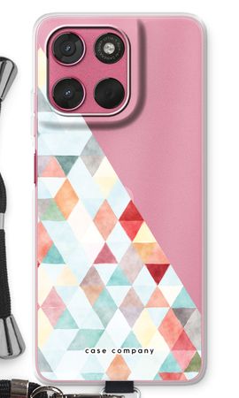 Coloured triangles pastel