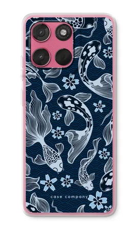 Midnight Koi, Motorola Moto G57 Power weiche Hülle