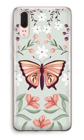 Butterfly in a floral world