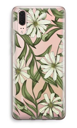 White flower pattern