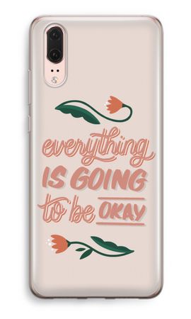 Optimistic flower girl