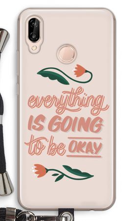 Optimistic flower girl