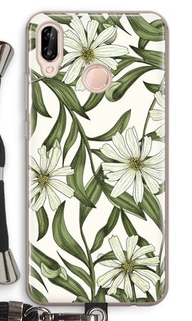 White flower pattern