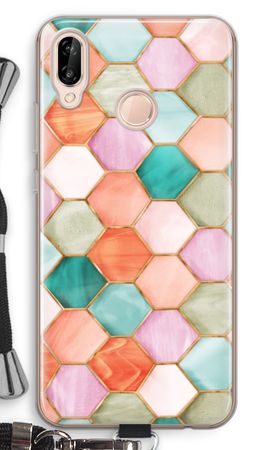 Hexagons in stained glass