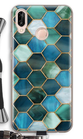 Hexagons in stained glass