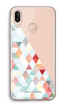 Coloured triangles pastel
