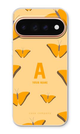 Amber Butterflies Monogram