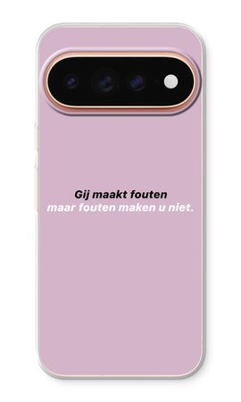 Fouten maken u niet