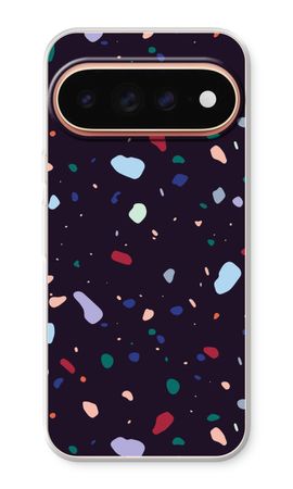 Dark Rounded Terrazzo