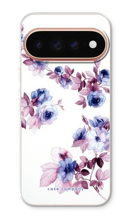 Water paint flowers