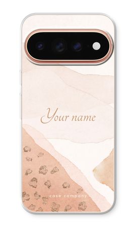 Gold Spots Namecase - Blush