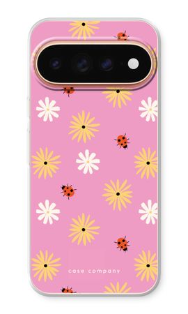 Petals And Ladybugs