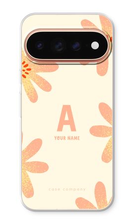 Peach Blossom Monogram