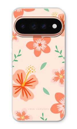 Tropical Pink Flowers
