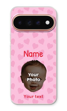 Personalized Face - Hearts N°2