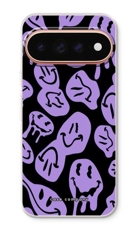Melting Smiley - Purple