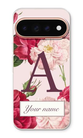 Lentebloemen roze rozen