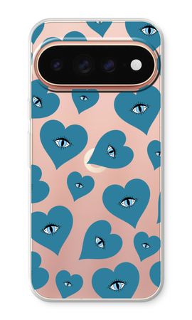 Les yeux bleus du cœur