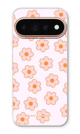 Pink Smiley Flower