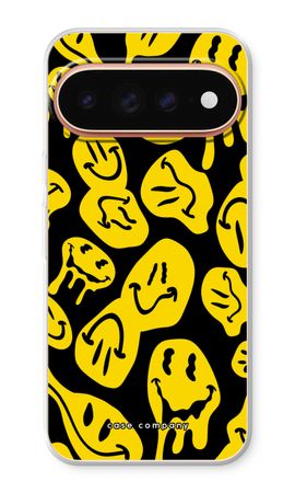 Melting smiley - Yellow