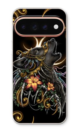 Heulender Wolf