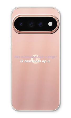 Ik ben trots op u