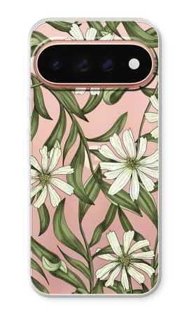 White flower pattern