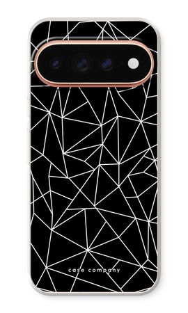 Geometric lines white