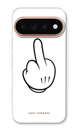 Middle finger white