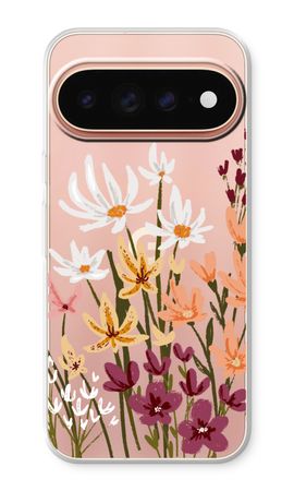Painted wildflowers