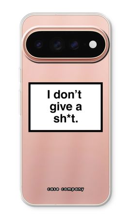 Don't give a shit