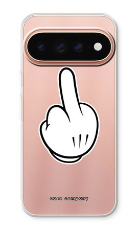 Middle finger white