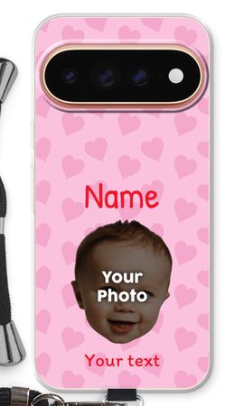 Personalized Face - Hearts N°2