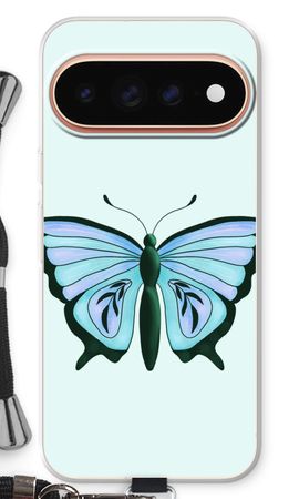 Blauer Schmetterling