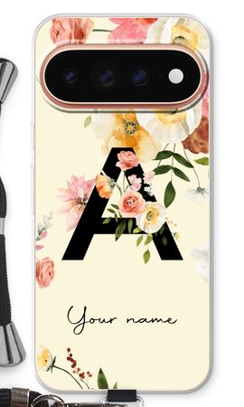 Flirty Flowers Monogram