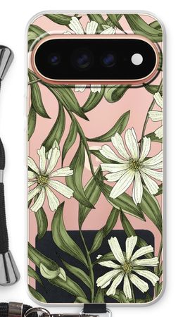 White flower pattern