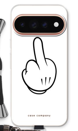 Middle finger white
