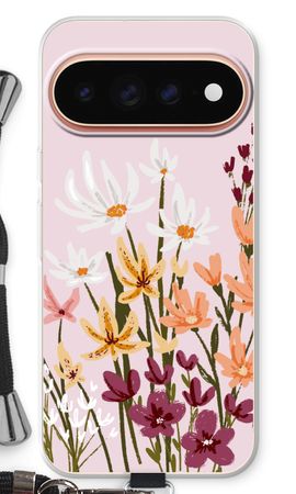 Painted wildflowers