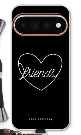 Friends heart black