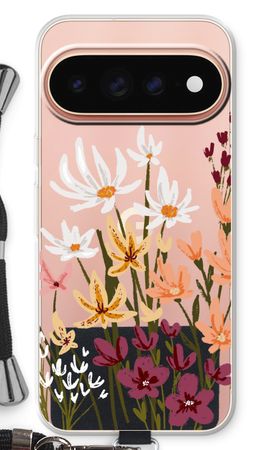 Painted wildflowers