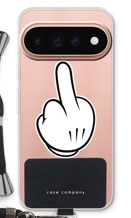 Middle finger white