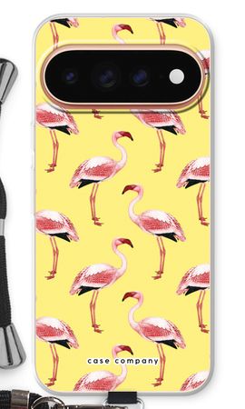 Flamants jaunes